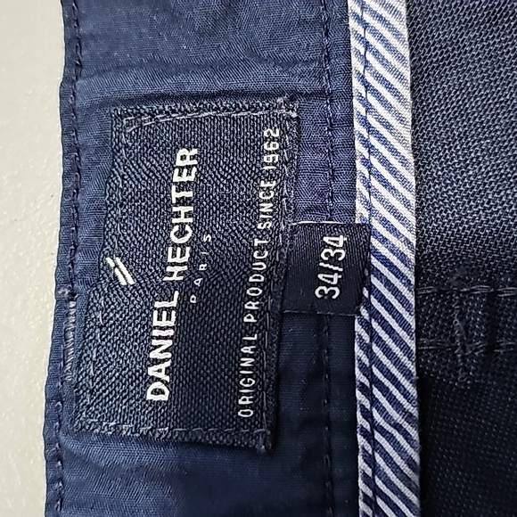 Daniel Hechter dark blue 34x34 straight leg pants - Picture 6 of 7